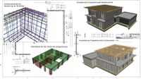 Neubau, Statik, EFH, Einfamilienhaus, Stadtvilla, Schalpl&auml;ne, Bewehrungspl&auml;ne, Stahlbeton, Garage, Genehmigungsplanung, Ausf&uuml;hrungsplanung, CAD