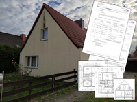 Aufma&szlig;, Wohnfl&auml;chenberechnung, CAD, Grundriss, Schnitt, Zeichnungen, Einfamilienhaus